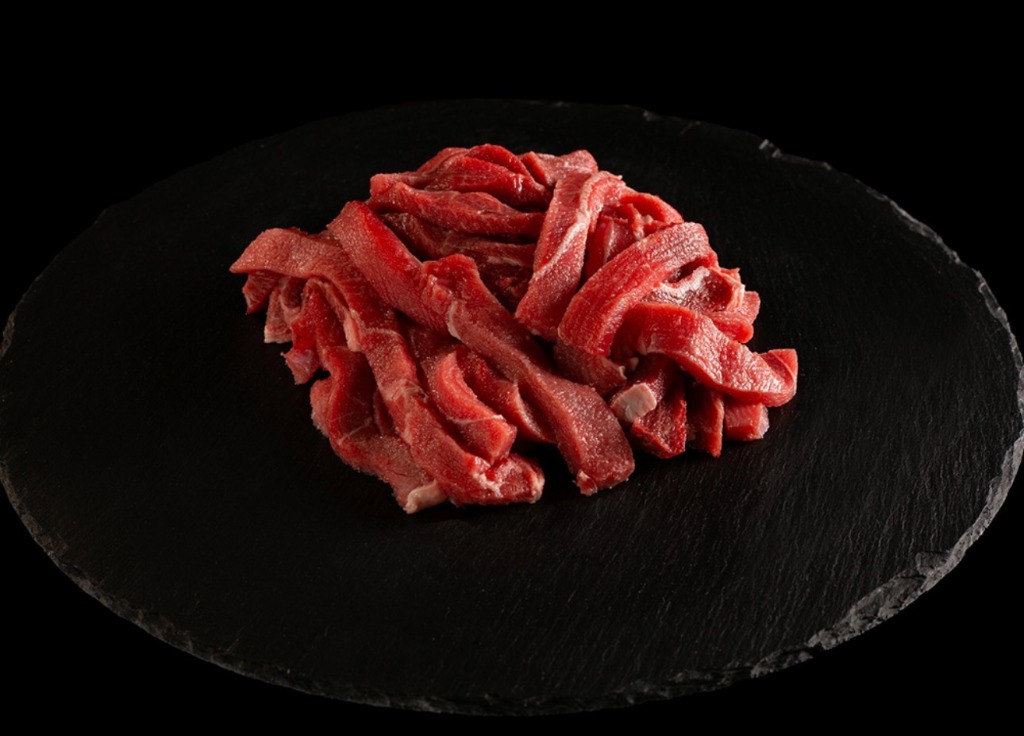 Como cortar o filé em tiras